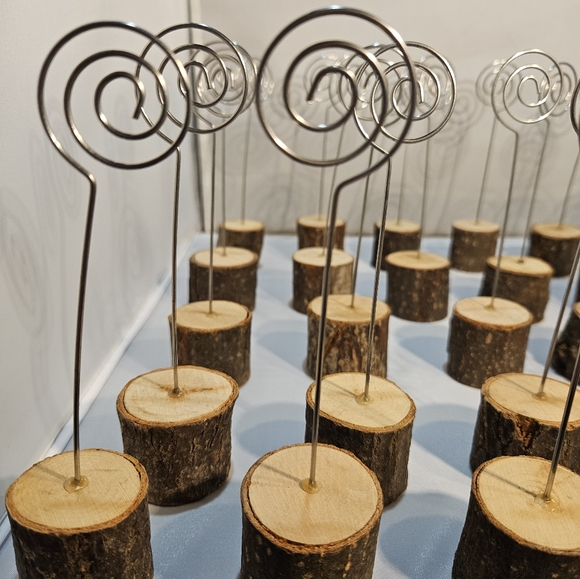 Set of 30 rustic place card/ photo holders - Picture 1 of 2